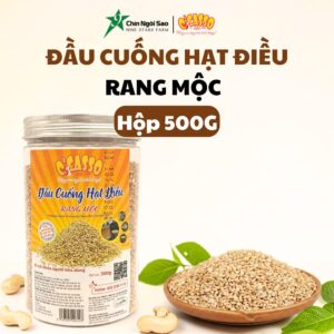Đầu Cuống Hạt Điều O'Casso / BB1 Baby Cashew Nut (Mầm điều, còi điều) - Hộp 250G/ 500G